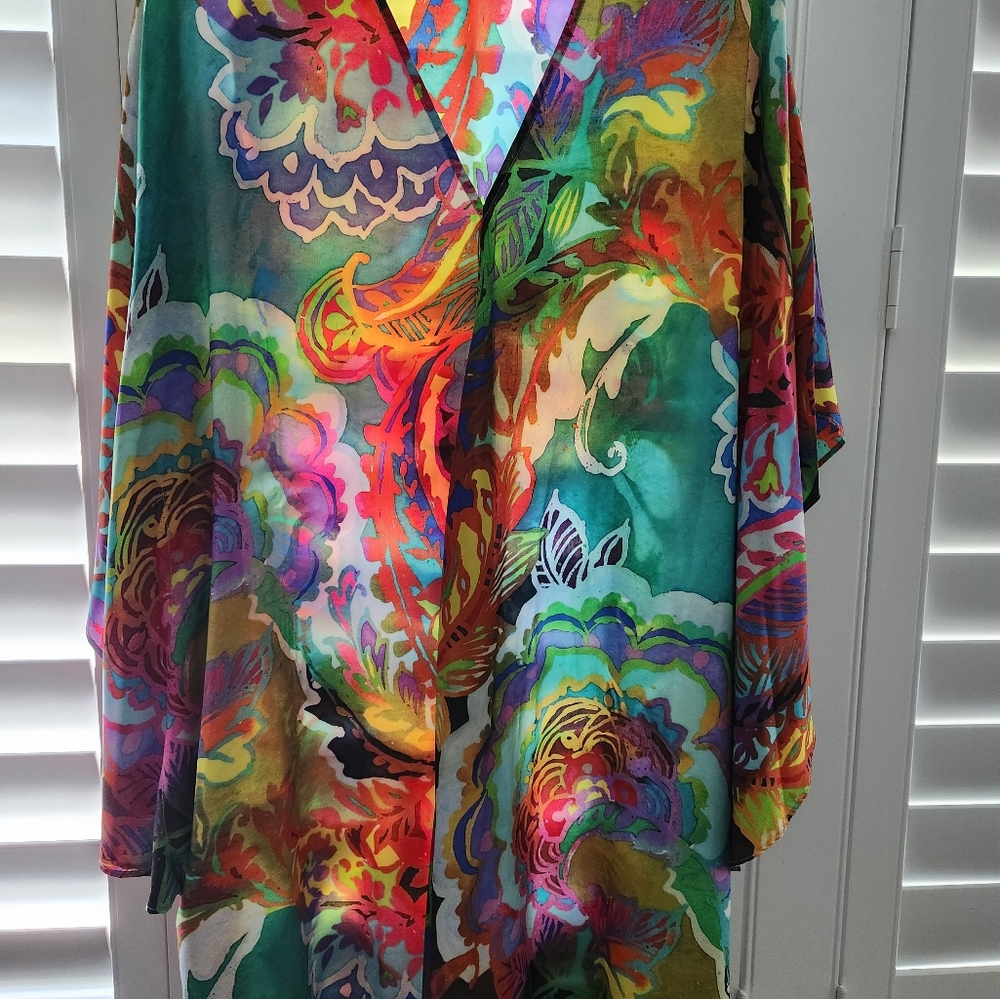 Lauren Ralph Lauren  size L print floral tunic/or dress